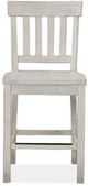 Magnussen Home® Bronwyn Alabaster Counter Chair-2