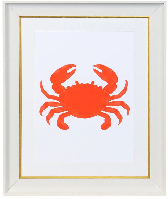 Stylecraft Red Crab Wall Art-0