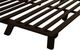 Kodiak Furniture Carson Corduroy Fog/Java Full Futon-5