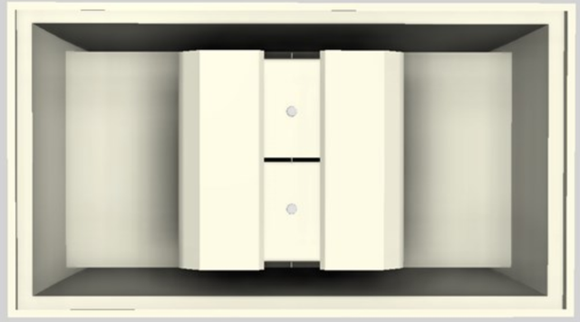 Vent-A-Hood® Designer Series 54" Biscuit Island Range Hood-3