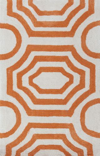 Surya Hudson Park Orange 3'x8' Runner Rug-2