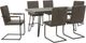 Signature Design by Ashley® Strumford 7-Piece Black/Charcoal Dining Table Set-0