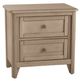 Vaughan-Bassett Woodbridge Shadow Gray 2-Drawer Nightstand-0