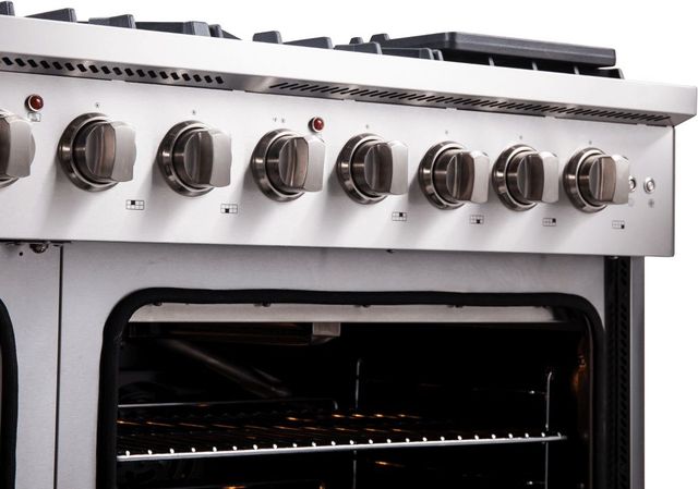 FORNO® Galiano 48" Stainless Steel Pro Style Gas Range-4