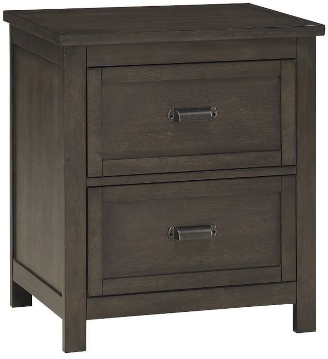 Homelegance® Hebron Dark Cherry Nightstand-0