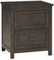 Homelegance® Hebron Dark Cherry Nightstand-0