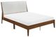 Homelegance® Jasper Chestnut/Light Gray California King Platform Bed-0