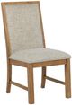 Coaster® Bruner 7-Piece Natural Brown/Oatmeal Dining Table Set-3