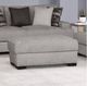 Furniture of America® Ardenfold Gray Ottoman-3