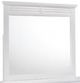 American Wholesale Furniture Cottage Bay White Mirror-0