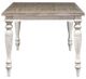 Liberty Furniture Whitney Weathered Gray Rectangular Dining Table with Antique Linen Base-3