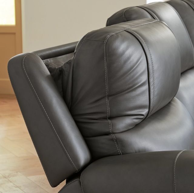 Signature Design by Ashley® 5Z-Harrenhurst 3-Piece Anchor Small Spaced Power Reclining Sectional-3