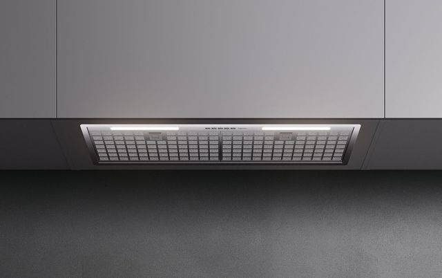 Falmec Gruppo Incasso Plus NRS 28" Scotch Brite Stainless Steel Insert Range Hood-2