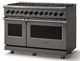 Viking® 7 Series 48" Damascus Gray Pro Style Dual Fuel Range-2