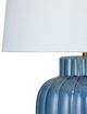 Bassett Mirror Avery Blue Table Lamp-1