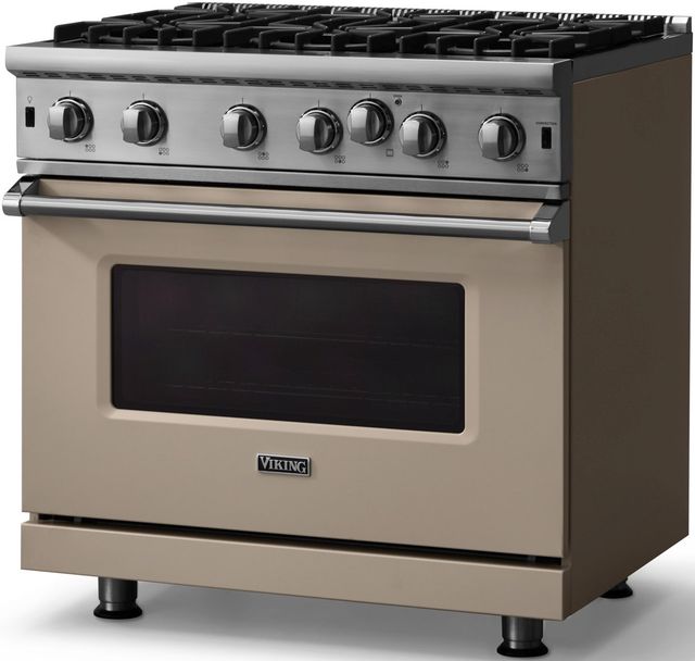 Viking® 5 Series 36" Nantucket Pro Style Natural Gas Range-2