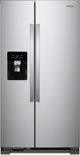 Whirlpool® 24.5 Cu. Ft. Fingerprint Resistant Stainless Steel Side-by-Side Refrigerator-0