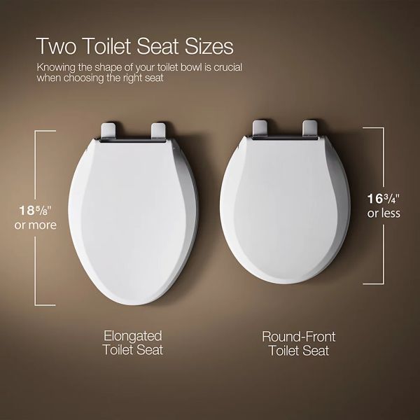 KOHLER® Cymbal® Ice Gray/White Readylatch® Quiet-Close™ Round-Front Toilet Seat-2