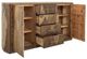 International Furniture Direct Balam Stained Brown Buffet-5