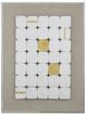 A & B Home Sakata Gold/White Wall Decor-1