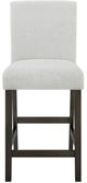 New Classic® Home Furnishings Carissa Espresso/Stone Counter Dining Chair-2