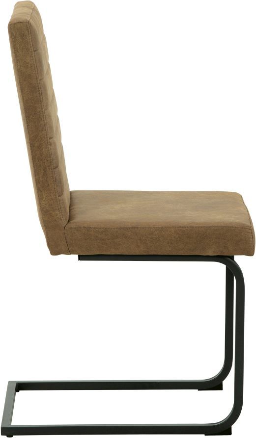 Signature Design by Ashley® Strumford Black/Caramel Dining Side Chair-3