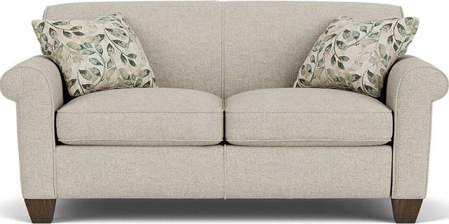 Flexsteel® Dana Silver Driftwood Loveseat-1