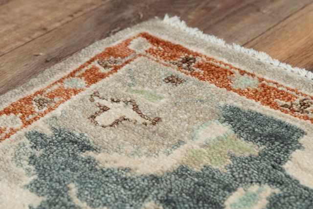 Rizzy Home Belmont Blue/Neutral 8'x10' Rectangular Rug-2