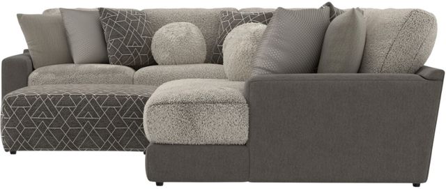 Jackson Furniture Canyon 5-Piece Fawn/Umber Right-Arm Facing Sectional and Ottoman-4