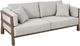 International Furniture Direct Roots Brown/Osyter Sofa-0