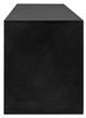 Moe's Home Collection Lazarus Black Concrete Outdoor Bench-2