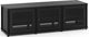 Salamander Designs® Synergy Model 237 AV Cabinet-Black-0