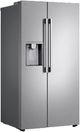 LG 36" 26.6 Cu. Ft. Fingerprint Resistant Stainless Steel Side-by-Side Refrigerator with Craft Ice® -2