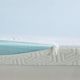 Olliix by Sleep Philosophy White Twin XL 2" Gel Memory Foam with 3M Cover Mattress Topper-2