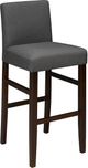 Brassex Inc. 2-Piece Brown/Grey 29'' Bar Stool Set-0
