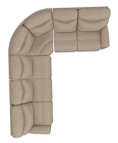 La-Z-Boy® James Marble Reclining Sectional with Custom Layout Options-3