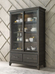 Kincaid Furniture Plank Road  Rankin Charcoal Darby Display Cabinet-1