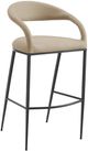 Armen Living Ramona Beige/Black Bar Stool-0