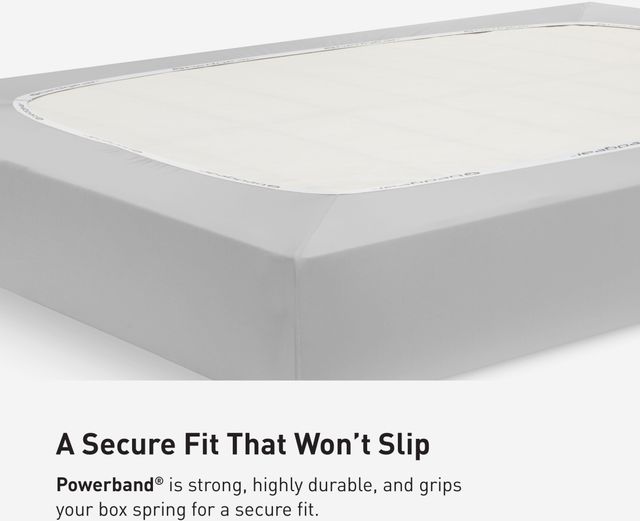BEDGEAR® Dri-Tec® Light Gray King Foundation Cover-4