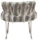 Michael Amini® A La Carte Brushed Silver/Moondust Rocker-4