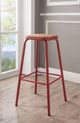 ACME Furniture Scarus 2-Piece Natural/Red Bar Stool Set-1