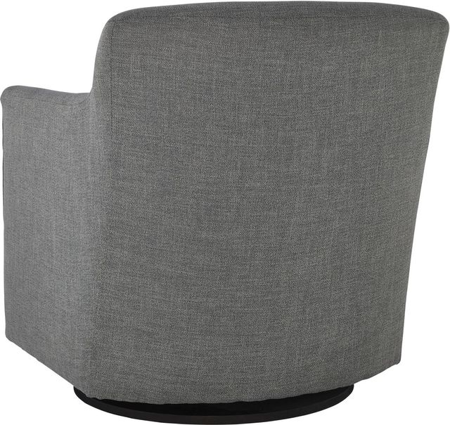 Signature Design by Ashley® Bradney Smoke Swivel Accent Chair-3