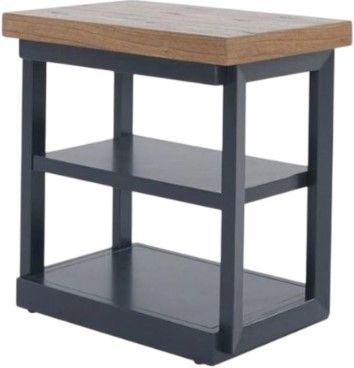 Signature Design by Ashley® Landocken 3-Piece Brown/Blue Table Set-3