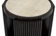 Bassett Mirror Rivera Gold Tinted End Table with Black Base-2