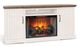 Sunny Designs™ Brown/Marble White TV Console with Fireplace Option-0