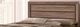 Coaster® Kauffman Washed Taupe California King Storage Headboard and Footboard-4
