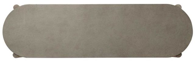 Liberty Furniture Affinity Gray Sofa Table with Dusty Taupe Base-4