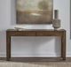 Liberty Furniture Broadmore Cobblestone Brown Console Table-1