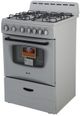 Avanti® 24" White Freestanding Gas Range-1