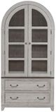 Liberty Furniture River Place Riverstone White/Tobacco Curio Cabinet-1